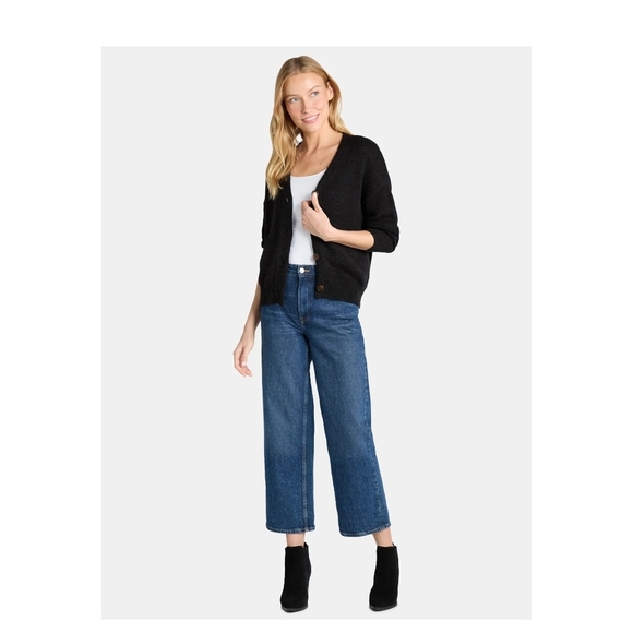 Time and Tru Black Soot Cardigan - Picture 4 of 7